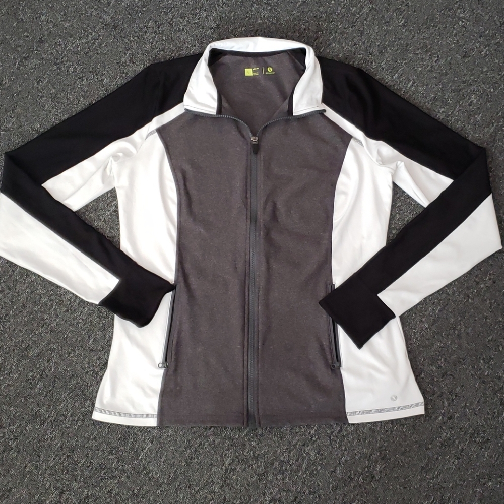 NWOT Women's zip-up jacket size L